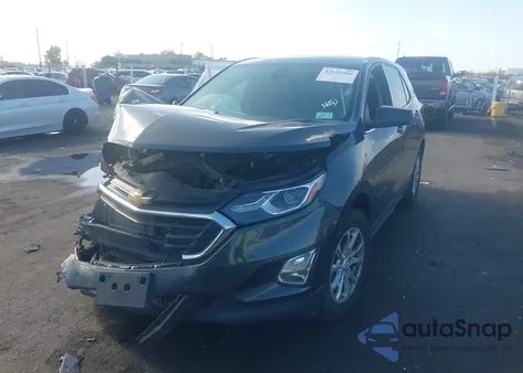 2020 Chevrolet Equinox Fwd Lt 1.5L Turbo из США, поврежденный, VIN 3GNAXKEV0LS585652